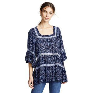 NWOT FREE PEOPLE Talk About It Tunic Top, L